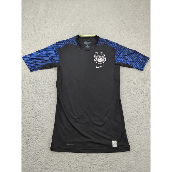 Nike Pro Combat Shirt Mens XL Dri-FIT Compression Skull Football 667468-012 - Picture 1 of 15